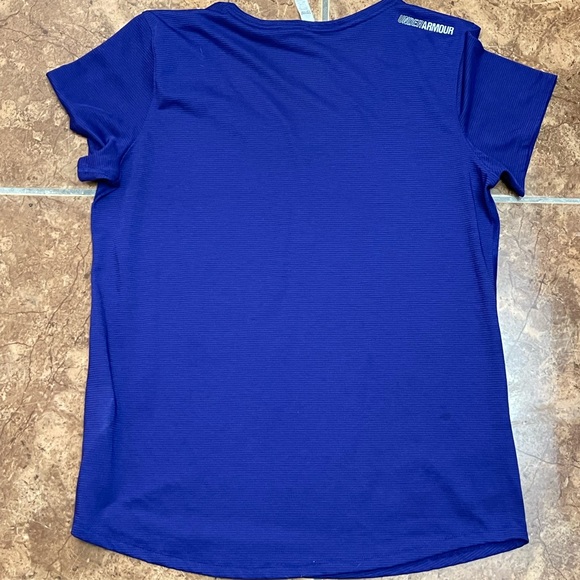 Under Armour Women's Purple Short Sleeve - Picture 5 of 8